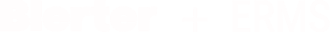 Blerter + ERMS Logo - white