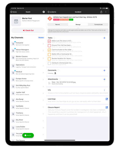 iPad Pro - Incidents